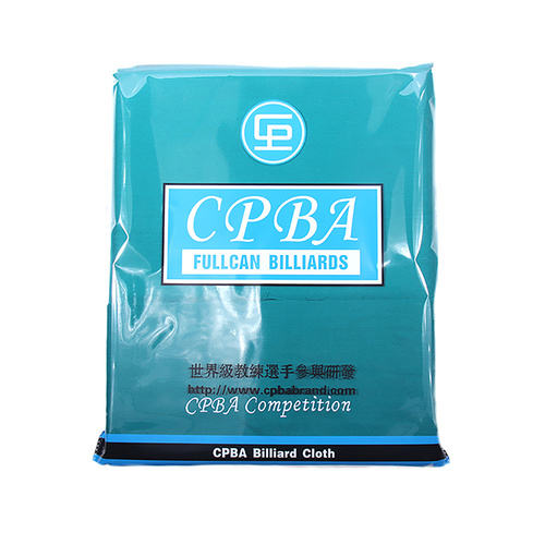 CPBA Competition Pool Table Cloth 7ft Blue Green