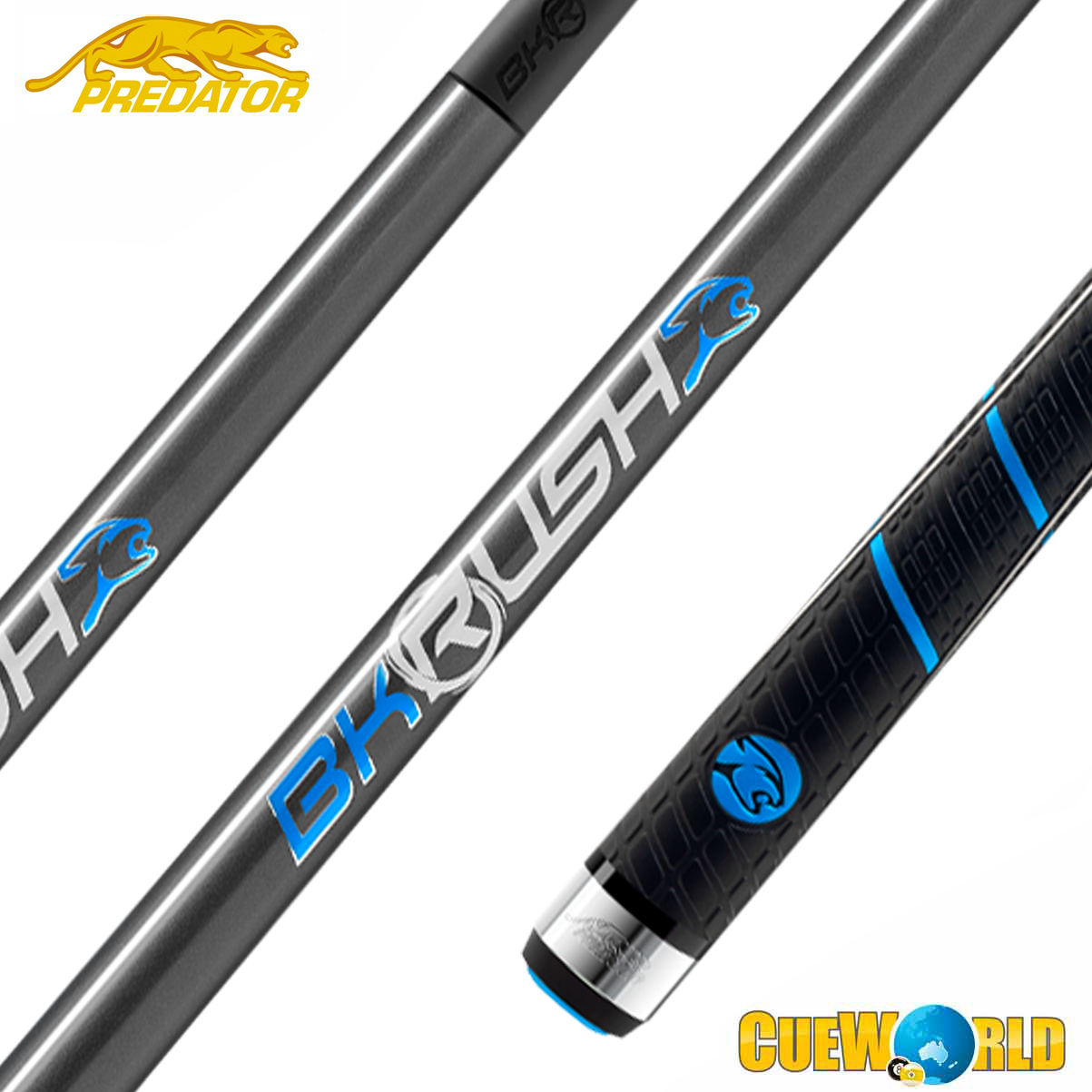 Predator BK Rush Tempest Break Cue - Sport Wrap