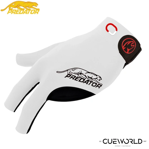 Predator Second Skin Jasmin Ouschan Signature Billiard Glove - White - Left Hand