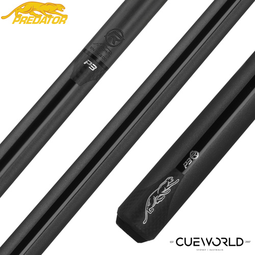 Predator P3 Metallic Grey Pool Cue - No Wrap