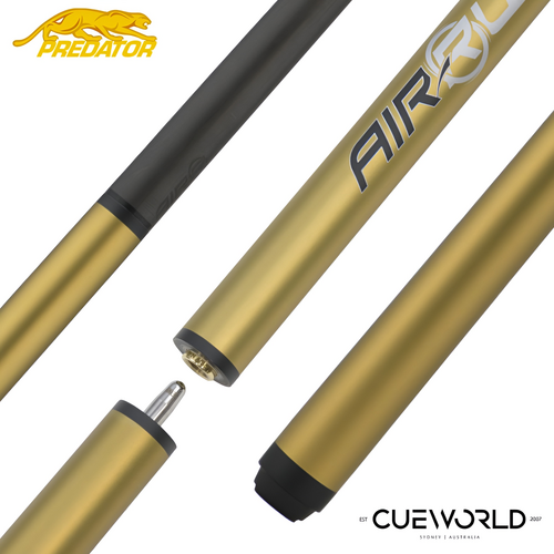 Predator Air Rush Gold Jump Cue - No Wrap