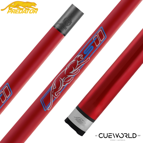 Predator Sport 2 Matte Red Pool Cue with No Wrap