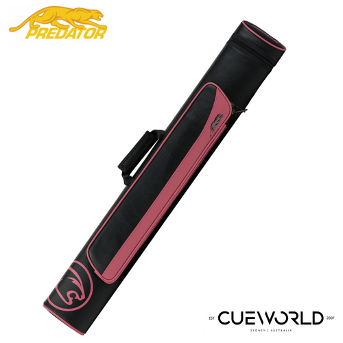 Predator Roadline Black/Pink Pool Cue Hard Case - 2 Butts x 4 Shafts