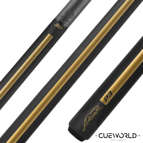 Predator 30th Anniversary Limited Edition P3 Racer Gold Pool Cue - No Wrap