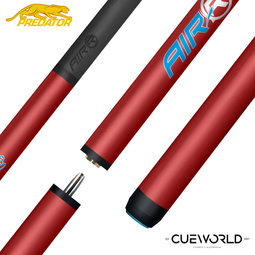 Predator Air Rush Jump Cue Red - No Wrap