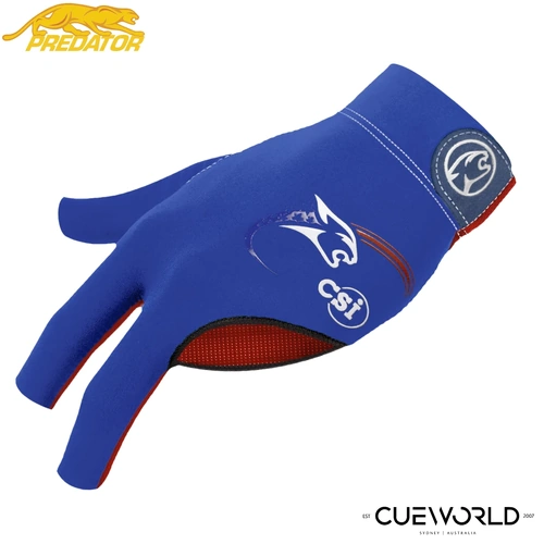 Predator Second Skin Glove USPBS Blue and Red - Left Hand